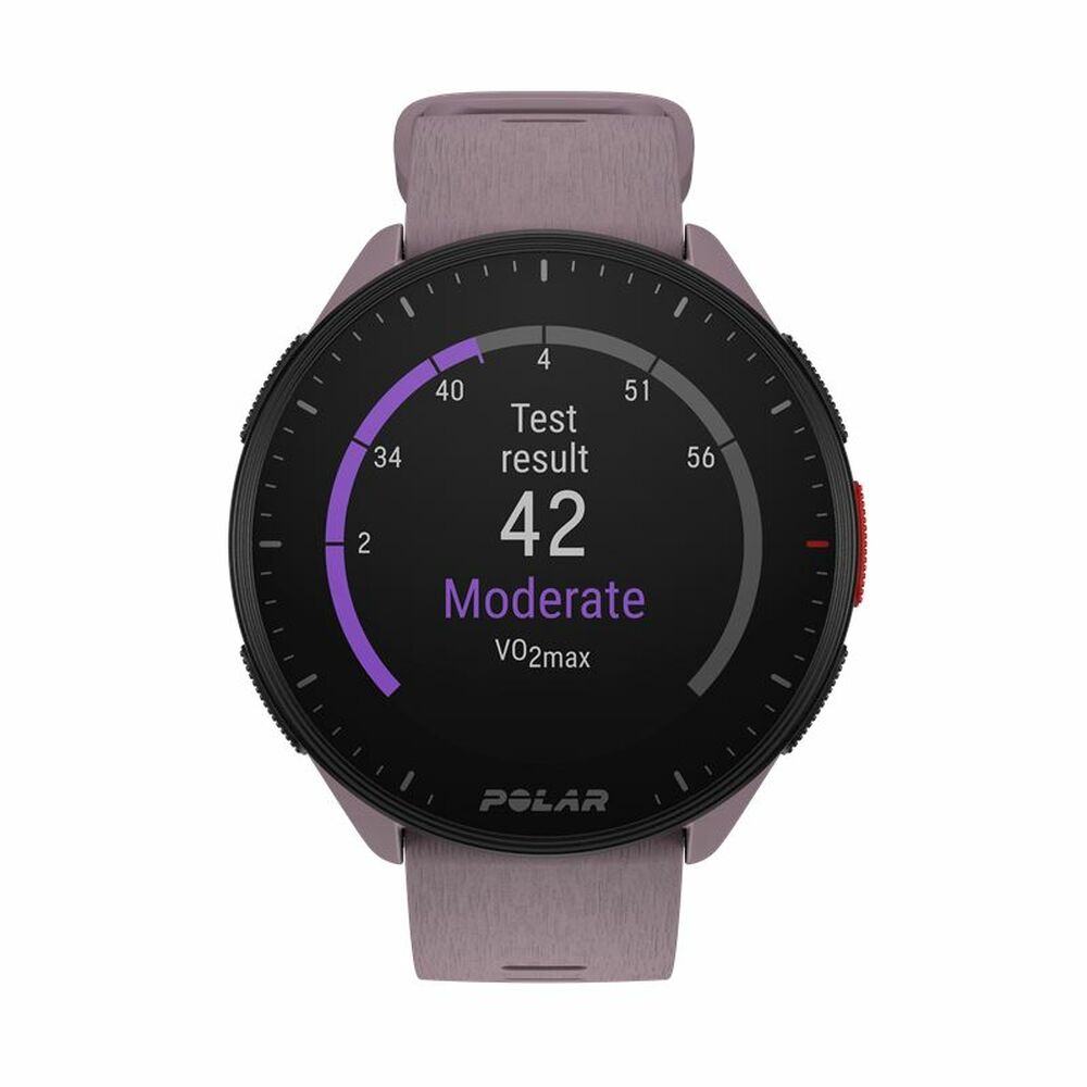 Smart Watch with Pedometer Running Polar Pacer 45 mm Purple