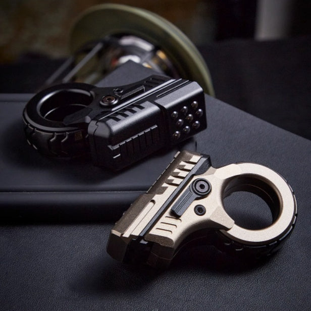 Titanium Alloy Metal Black Technology Decompression Toy