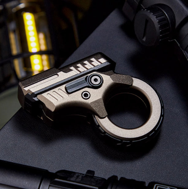 Titanium Alloy Metal Black Technology Decompression Toy