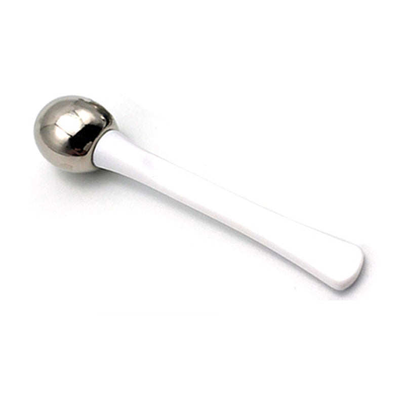 2pc Eye Roller Eye Cream Applicator Cosmetic Spatula Anti Wrinkle Facial Spoon Gold Alloy Face Thin Skin Care Tool Eye Care Wrinkle Remove Dark Circles