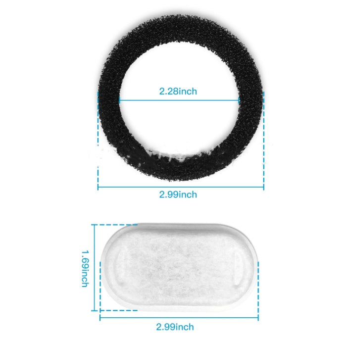 Pet Water Dispenser Accessories Filter Element Filter Cotton Combination