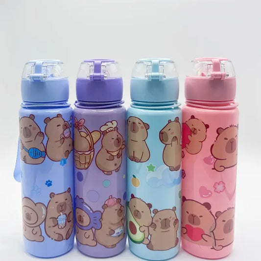 700ml Leak-Proof Water Bottle Visually Appealing Bear Water Bottle