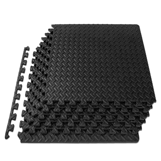 16 Pcs Puzzle Fitness Mat Sport Mats,EVA Interlocking Foam Floor Tiles