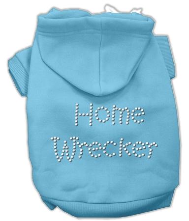 Mirage Pet Products 54-38 SMBBL Home Wrecker Hoodies Baby Blue S - 10